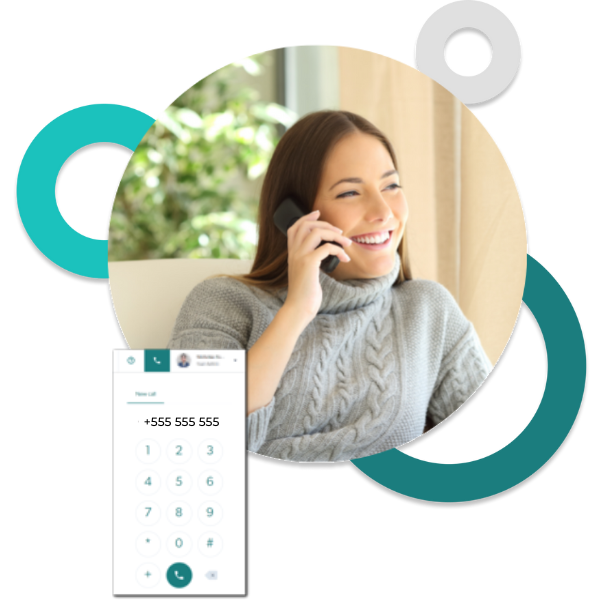 A testimonial image of Coviu’s audio-only telehealth platform A testimonial image of Coviu’s audio-only telehealth platform