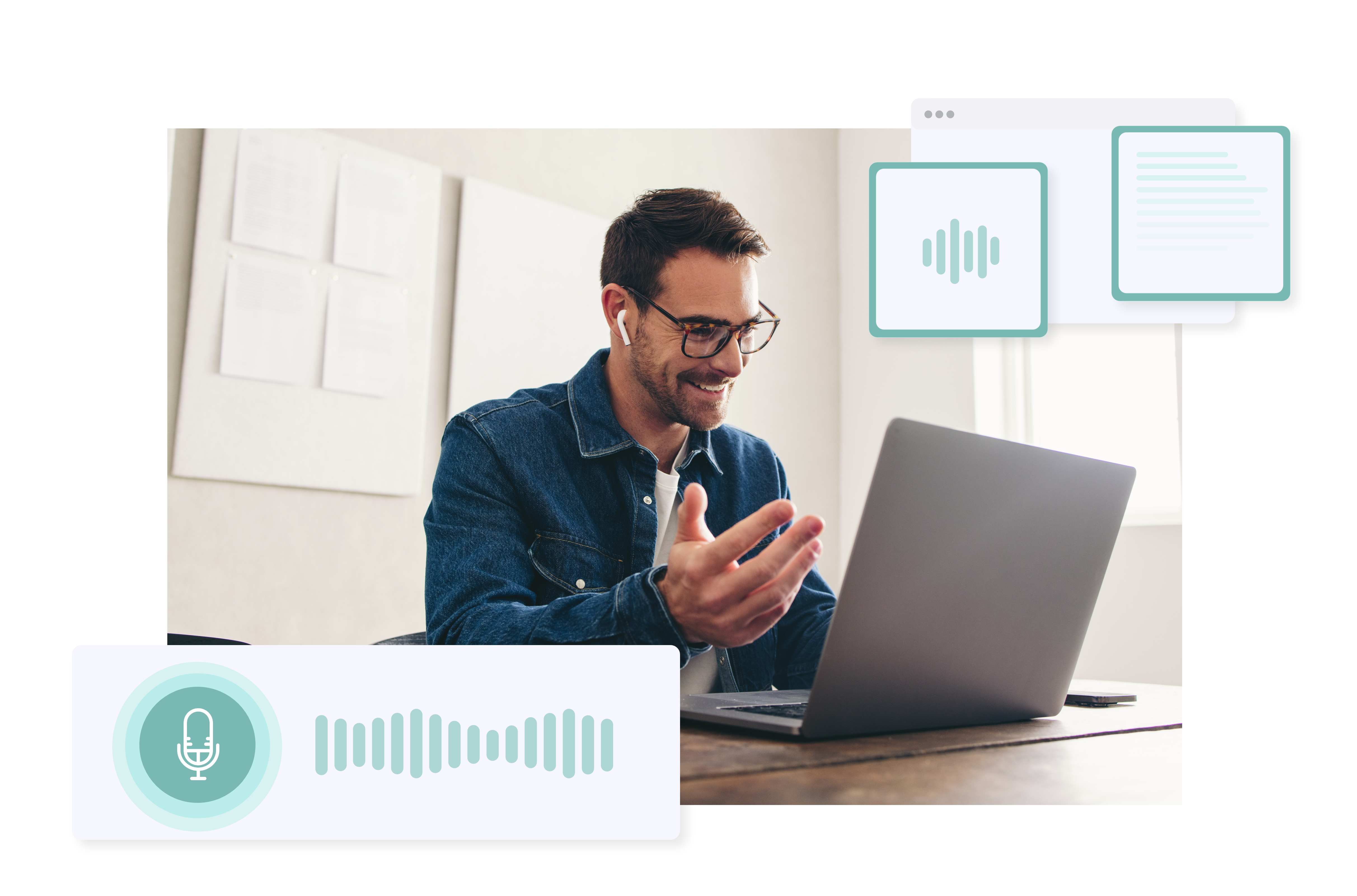 Another AI scribe stock image