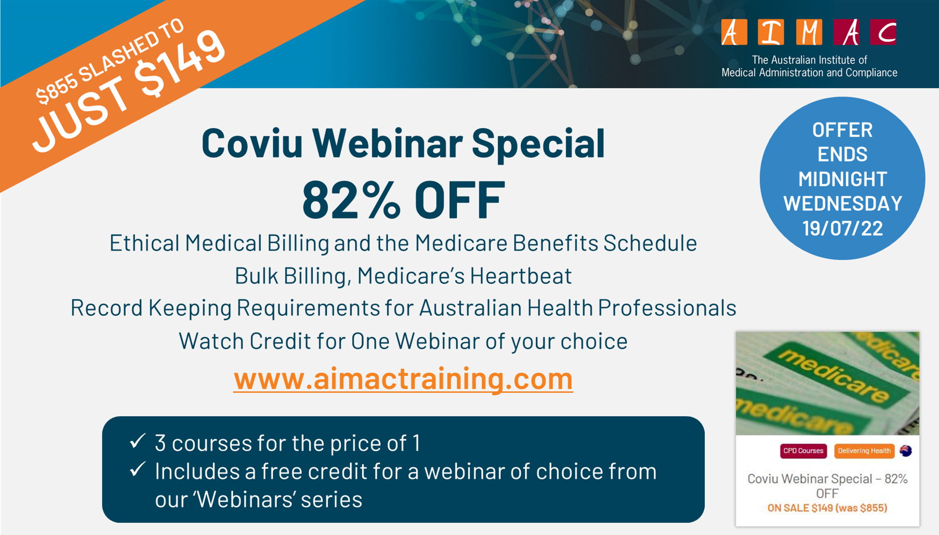 Coviu Webinar Special Offer - 18 July 2022