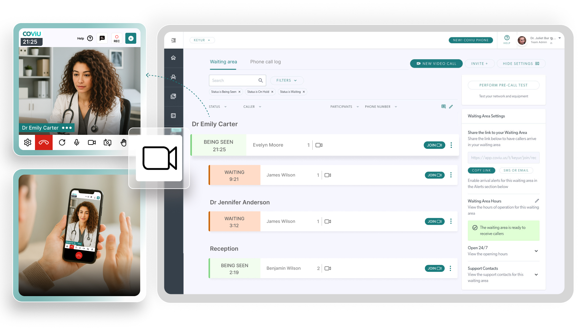 Dr Waiting Room Clinic View