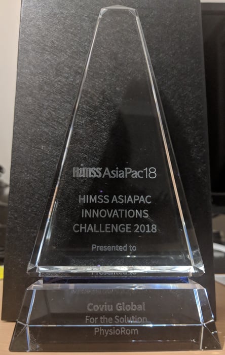 Coviu wins HIMMS award 2018