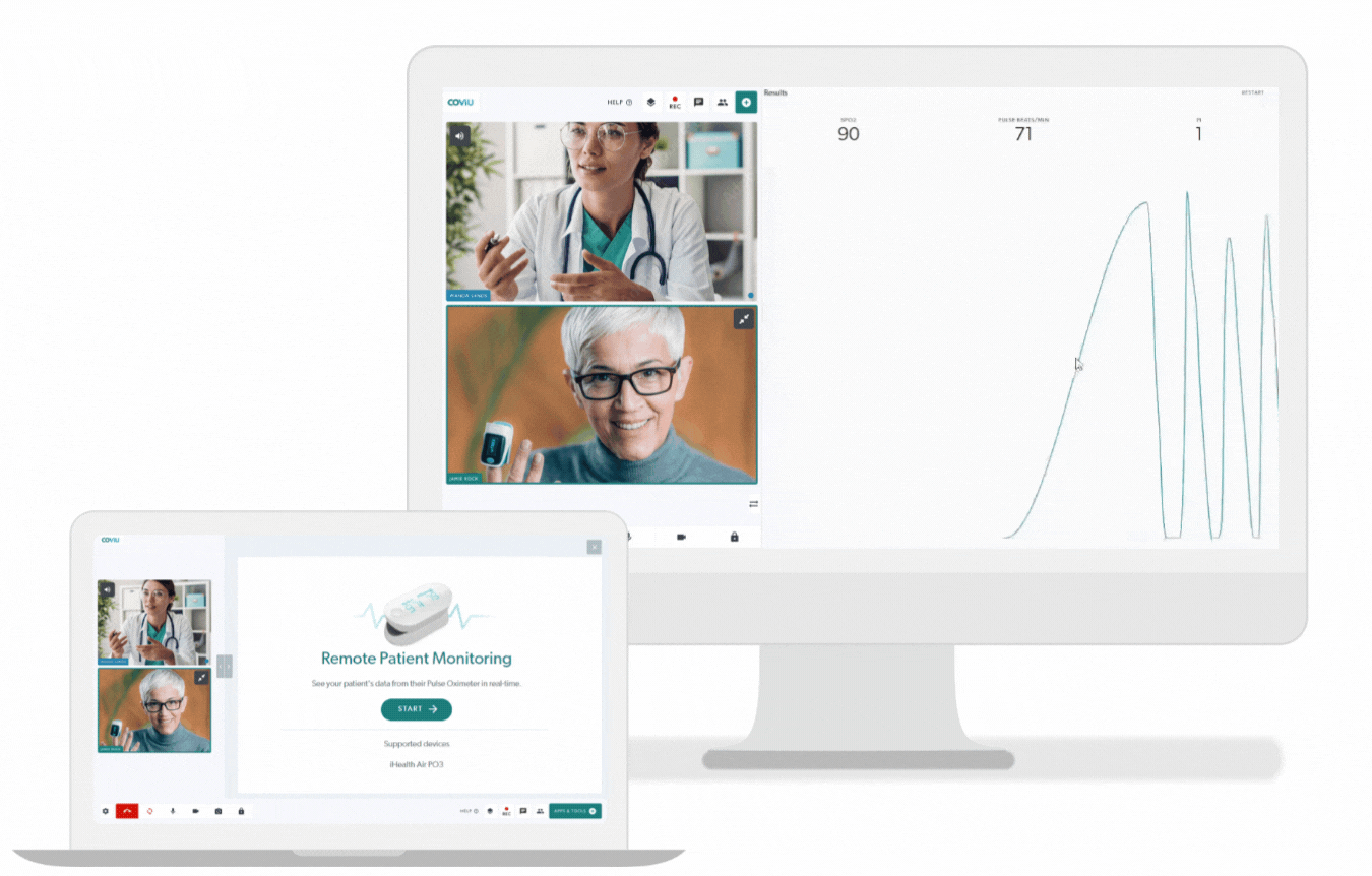 Remote Patient Monitoring Online - Coviu