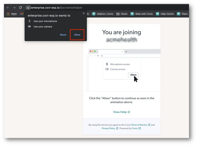 Device selection before call