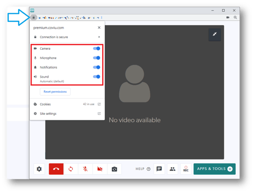 audio settings