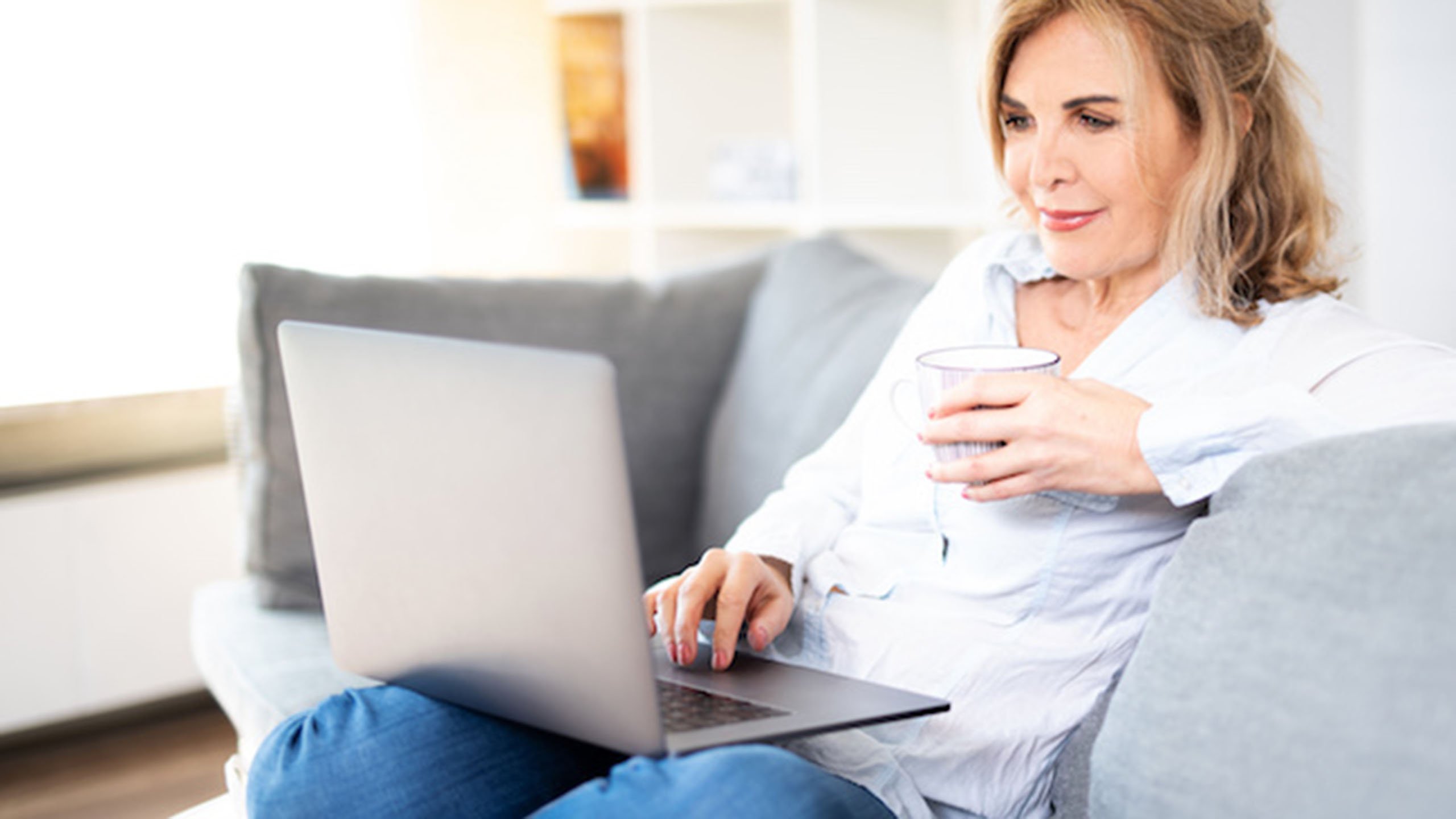 woman on laptop