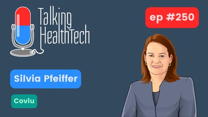 Silvia Pfeiffer on the Talking HealthTech Podcast!