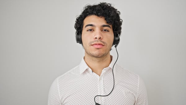 A patient joining a Coviu video consult from home
