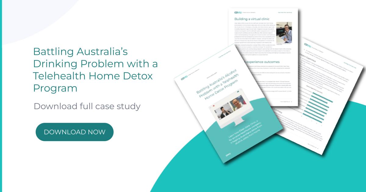 Telehealth Alcohol Detox | Case Study | Coviu