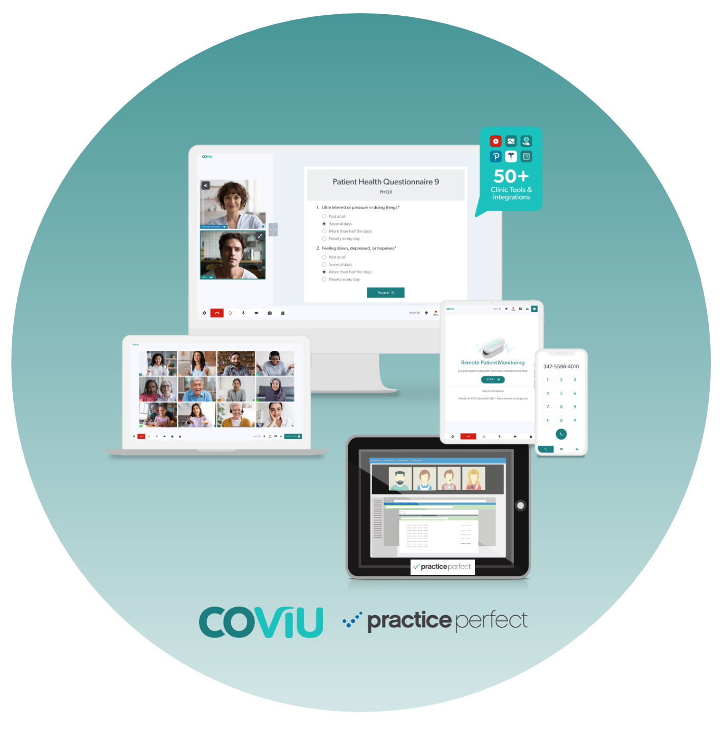 Efficient Telehealth with Practice Perfect & Coviu