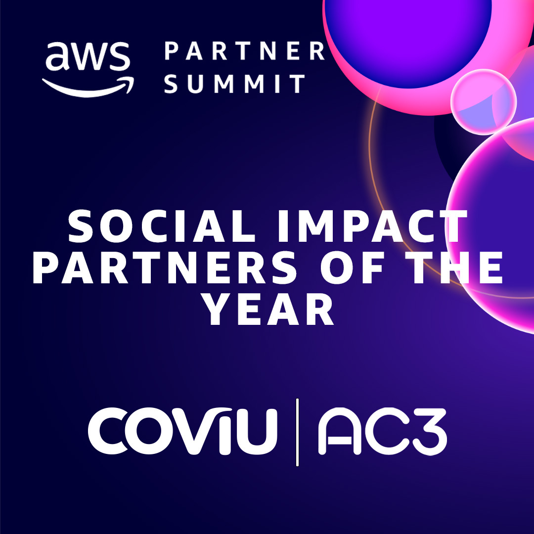 Coviu & AC3 Wins AWS Social Impact Partner of the Year Award!